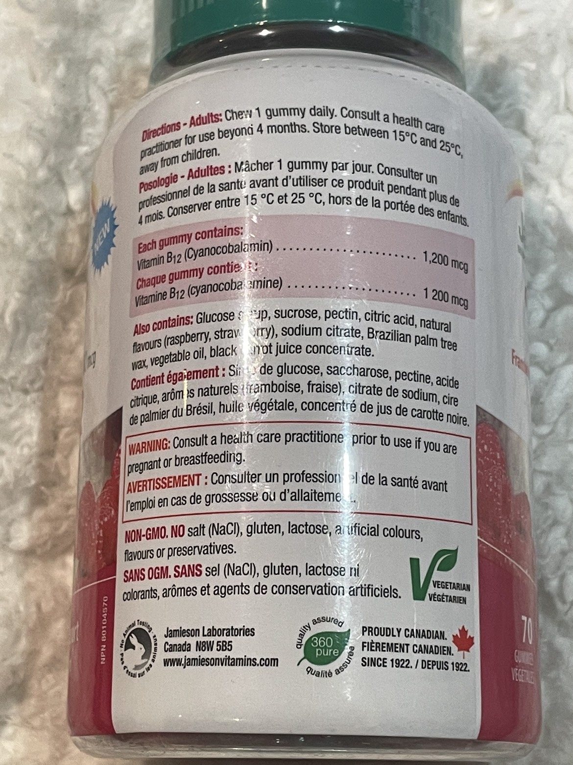 Jameson B2 Gummies Vegetarian 70 pieces - photo 4