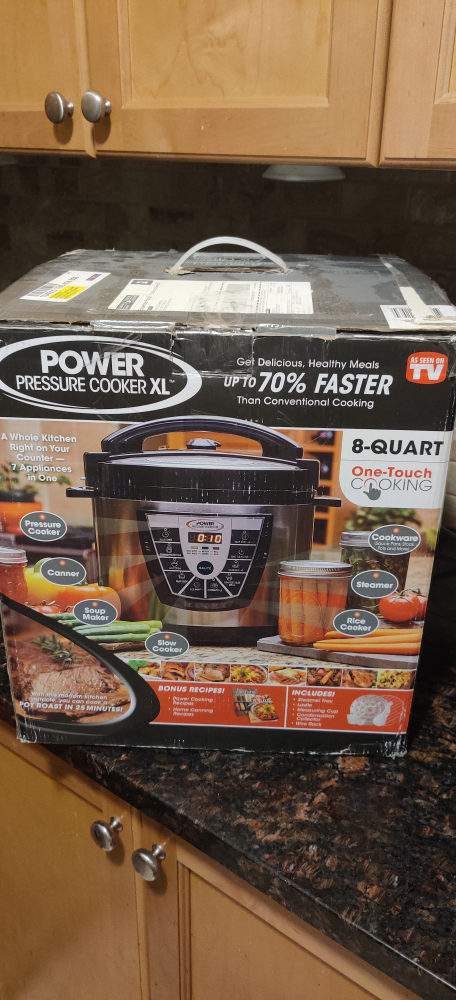 Power pressure cooker XL 8quart thumbnail