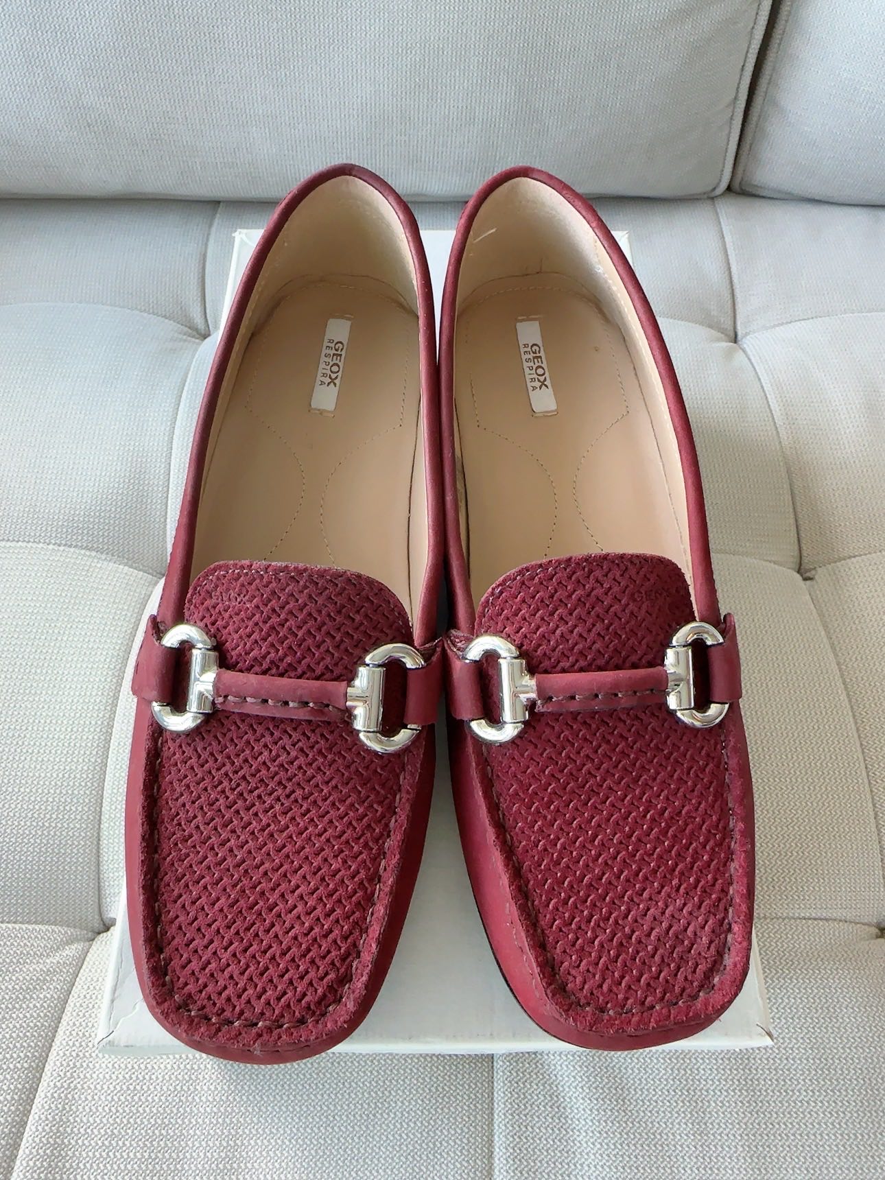 Geox Suede Loafer, size 36