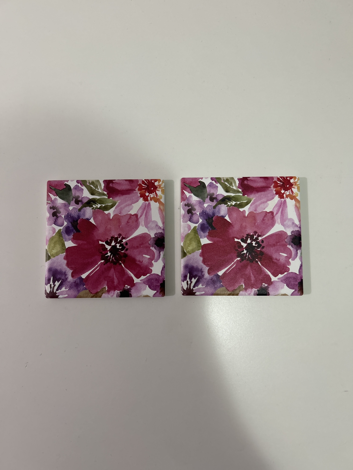 4 handmade ceramic coasters image indicator(2)