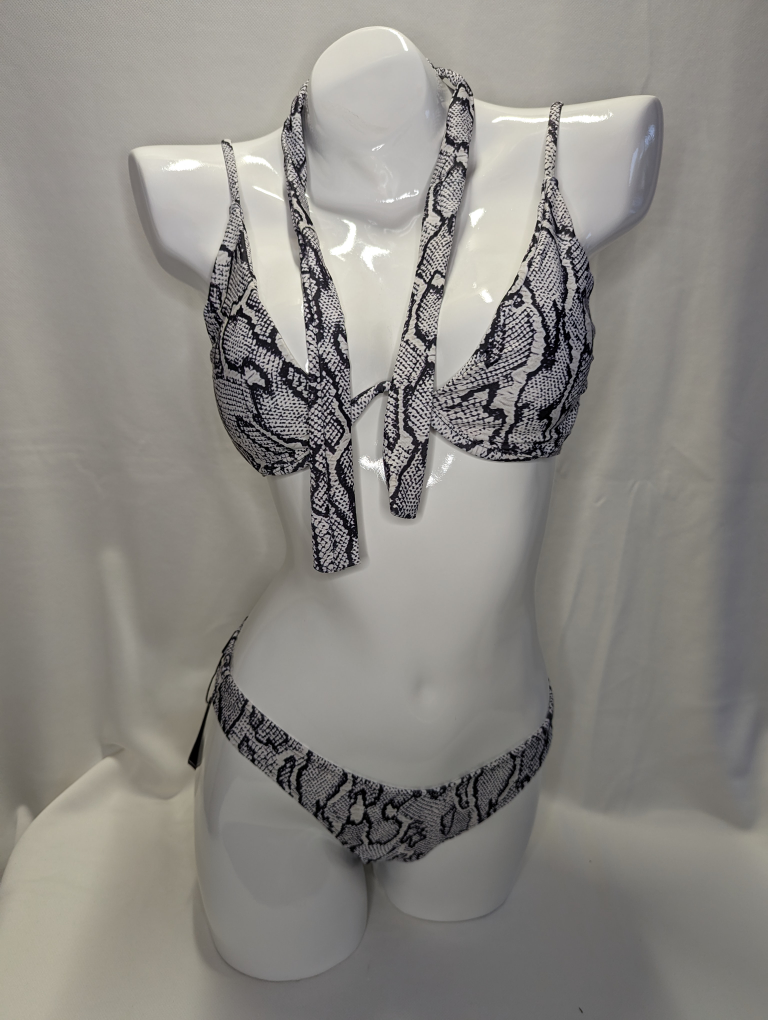 two piece wire bikini swimwear swimsuit bathing suit thumbnail