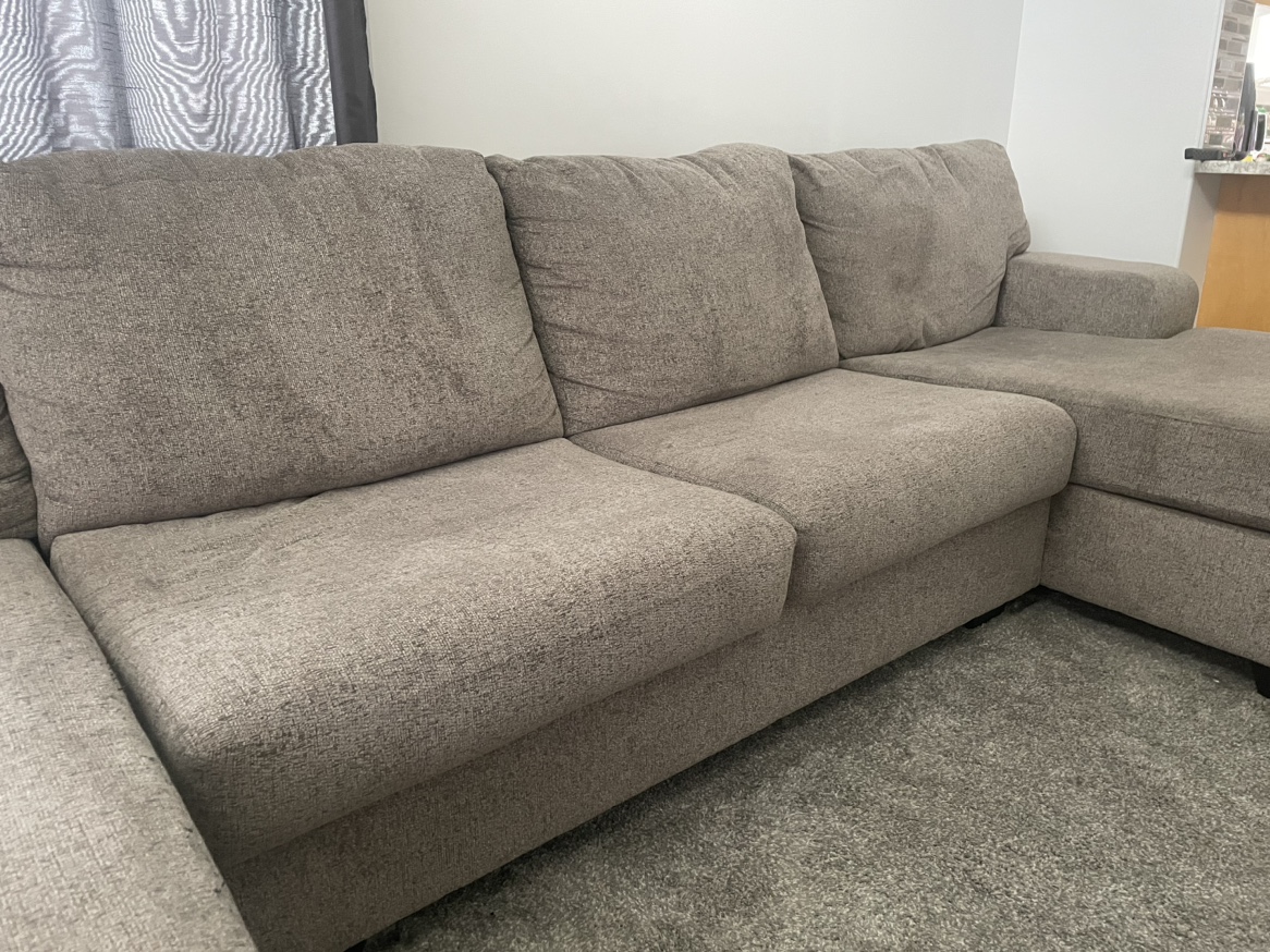 Sectional couch used 400 OBO - photo 4