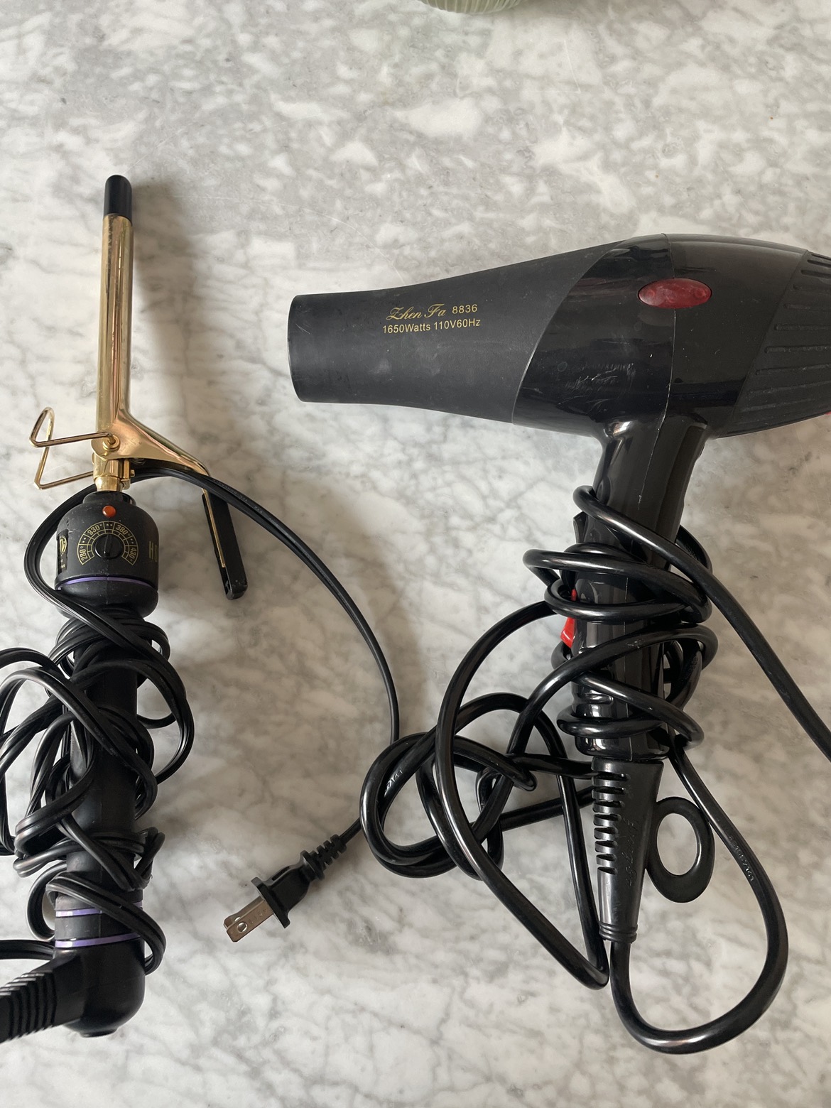 Hair dryer + Curling iron thumbnail