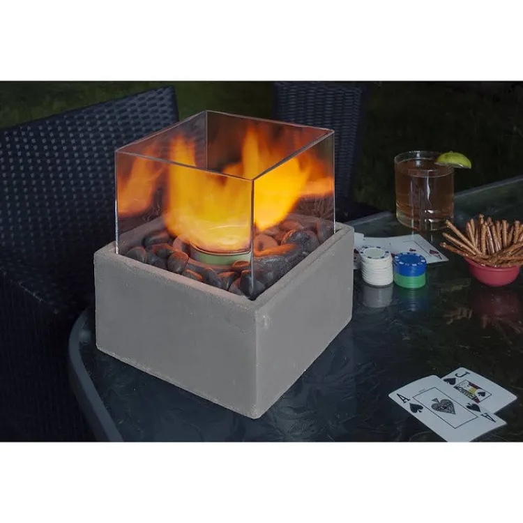 *NEW* Square Concrete Garden Burner - Includes 9 fuel cans - photo 5