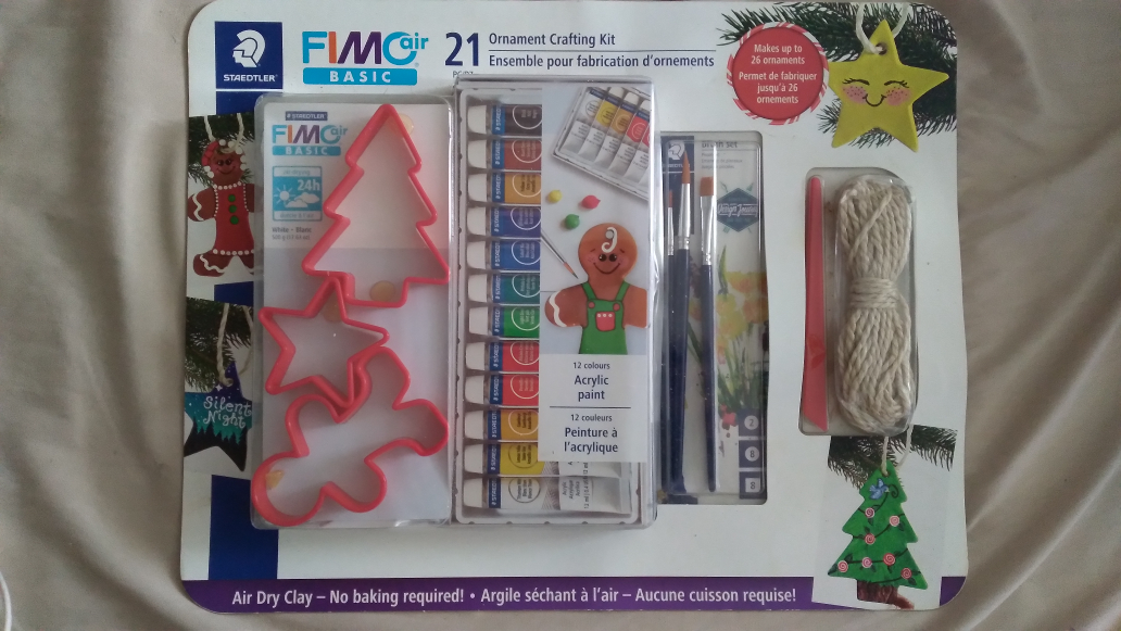 Christmas Clay Ornament Craft Set