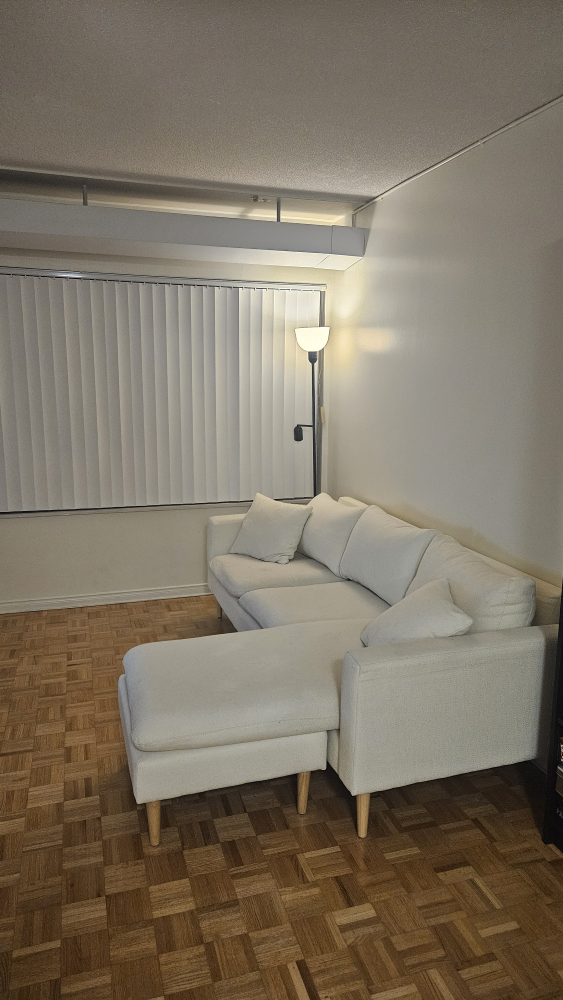 2 Piece Sectional (White) - photo 4