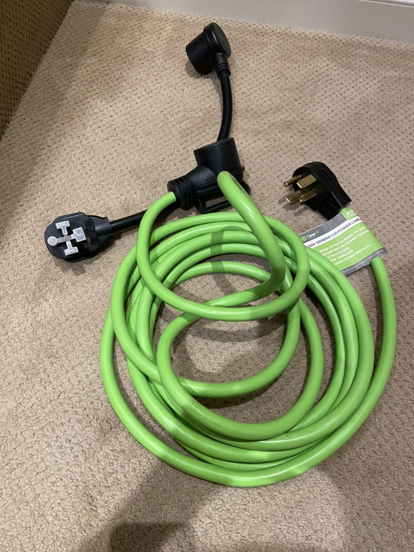 25 feet EV / RV Charger extension cable with adapter image indicator(3)