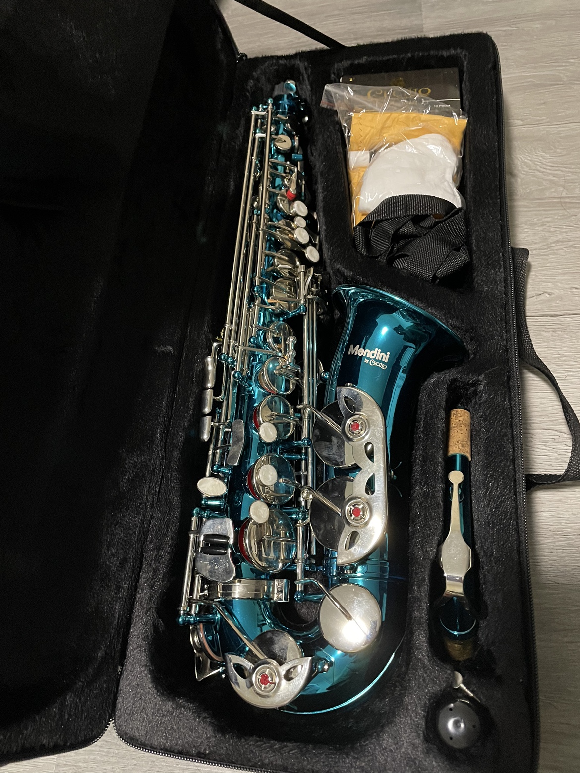 Blue Alto Saxophone thumbnail