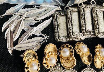 Jewelry Making Parts Silver & Gold Plated - photo 3