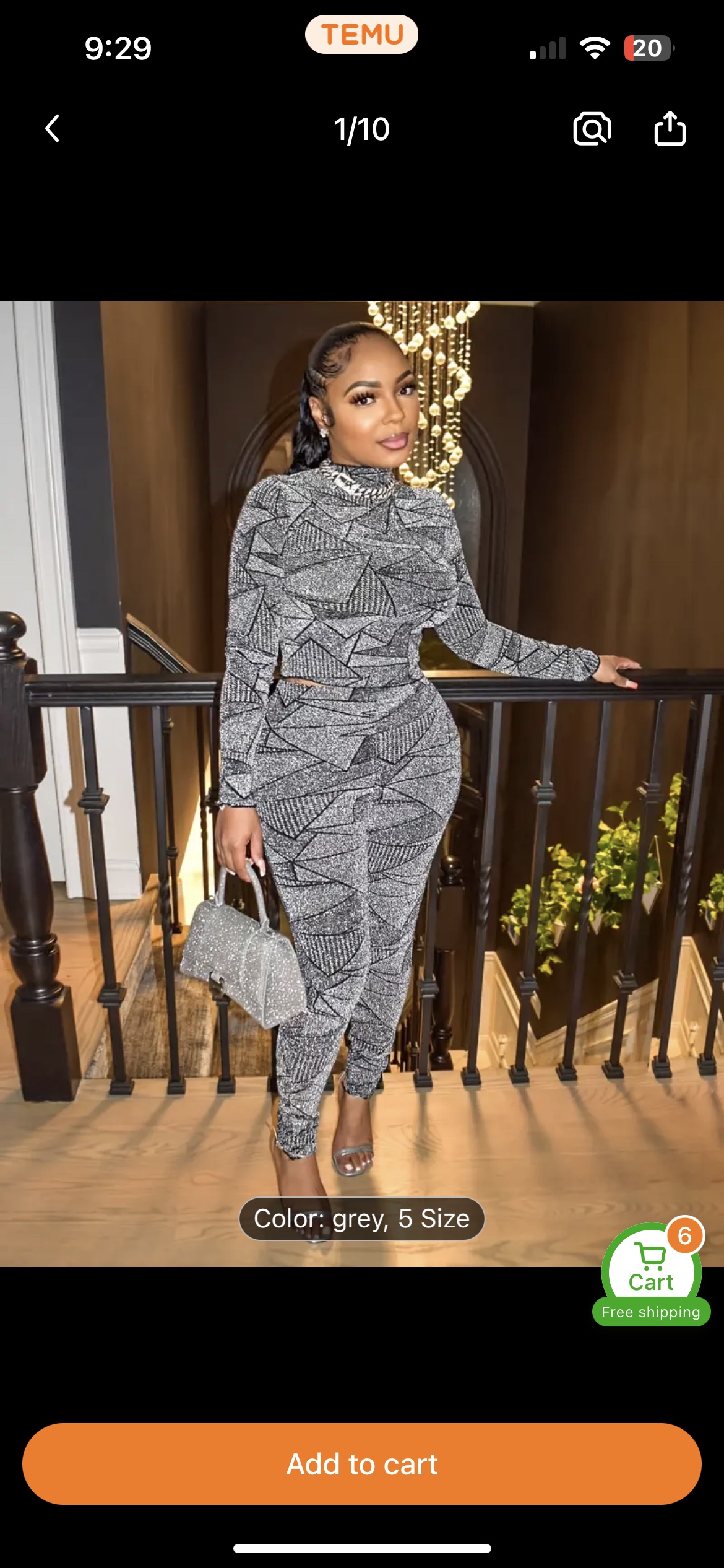 Two piece set