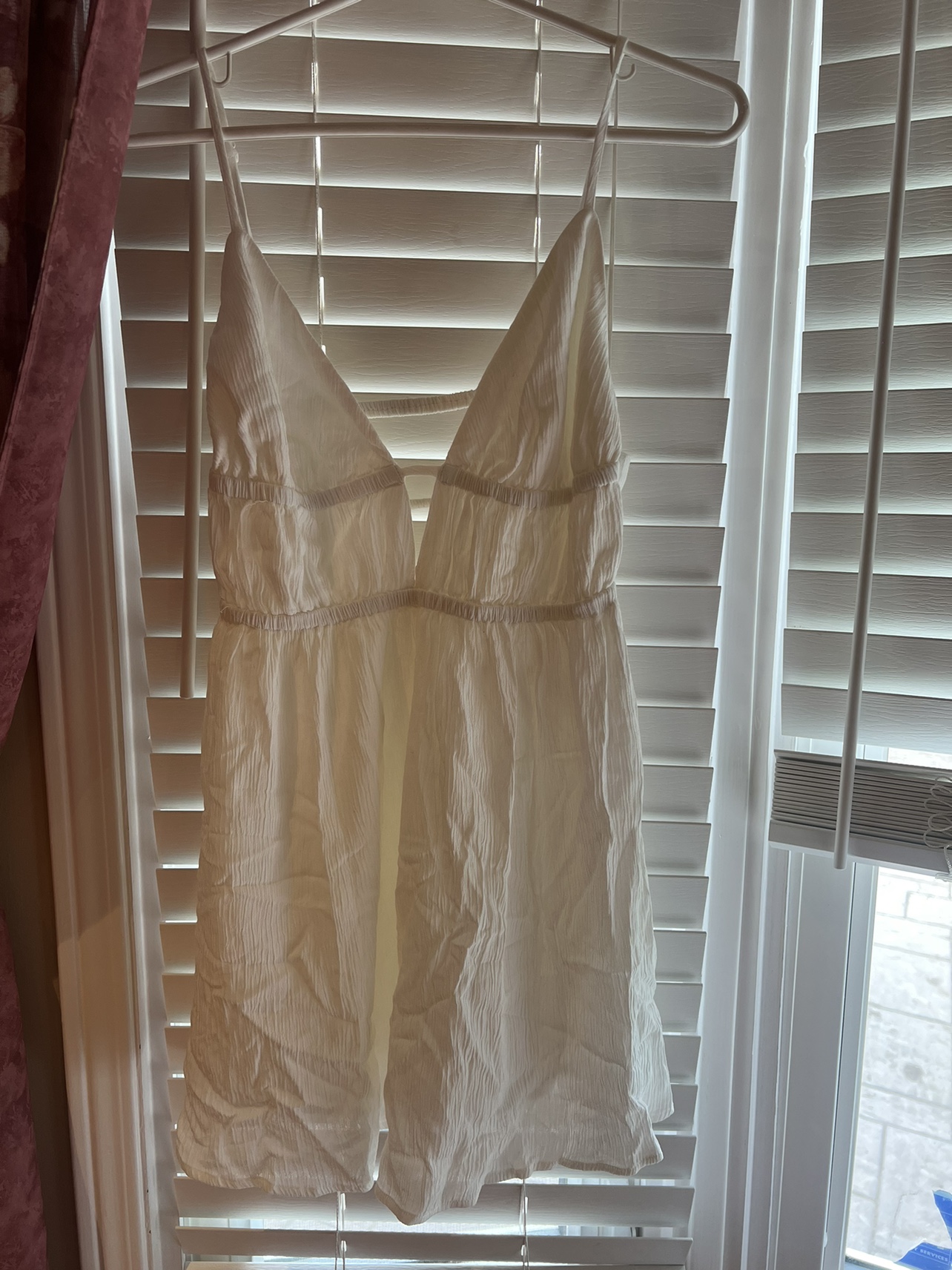 White Flare Dress
