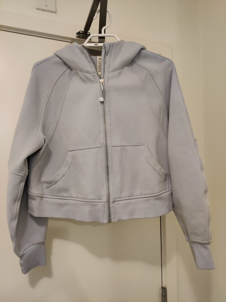 Lululemon oversized scuba full zip XS/S thumbnail
