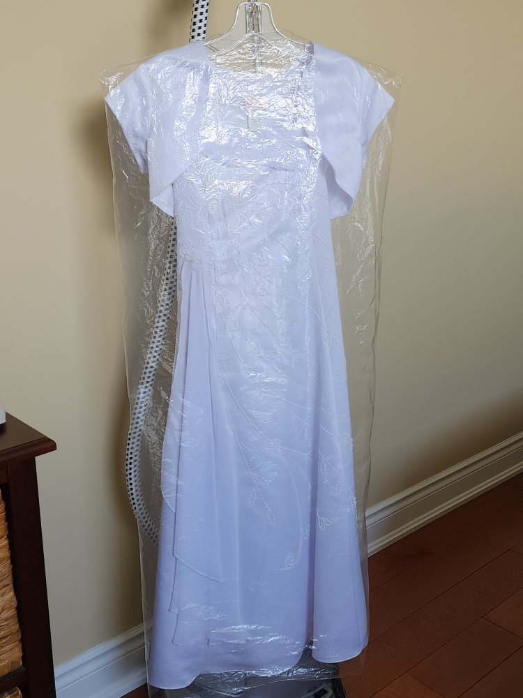 Floral Beaded Communion Dress & Bolero image indicator(8)