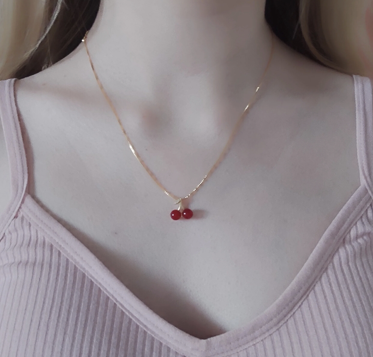 Fashion jewelry cherry necklace/new /firm price image indicator(3)