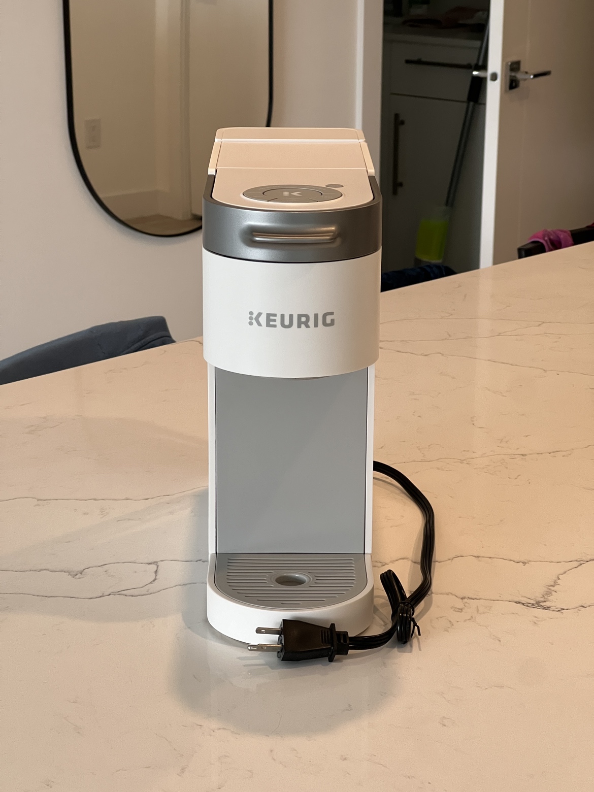 Keurig K-Slim Single Serve Coffee Maker (White) - photo 2