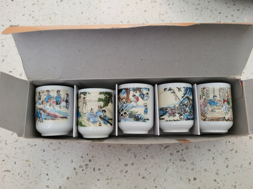 5 Soju/Sake Cups thumbnail