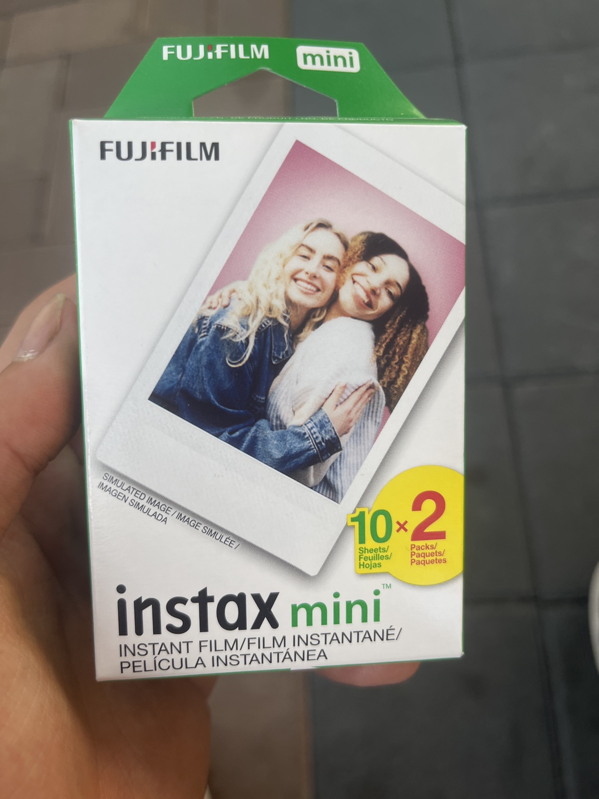 Instax mini films (10x2)