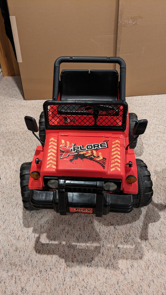 Children's electric ride on Jeep 12 v