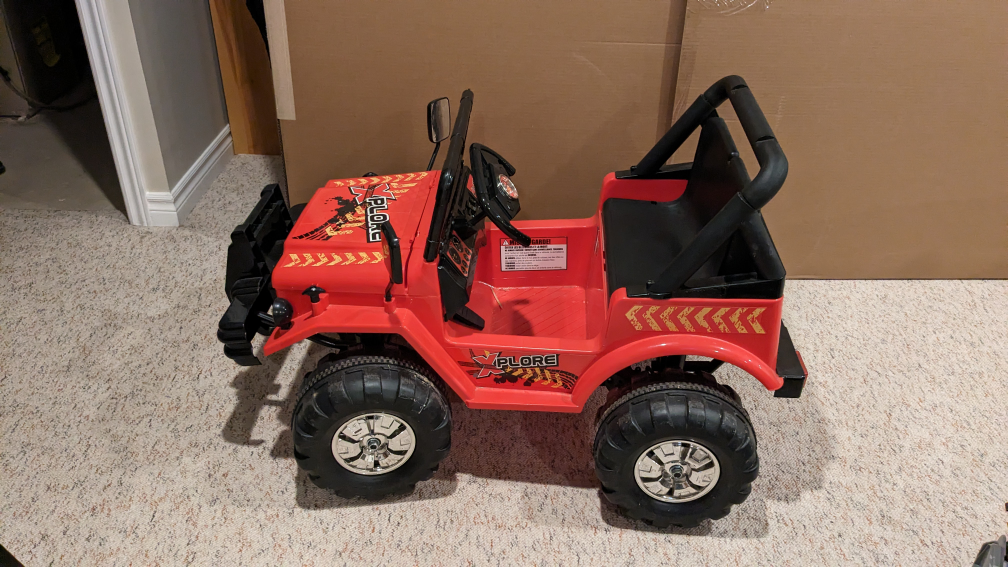 Children's electric ride on Jeep 12 v - photo 2