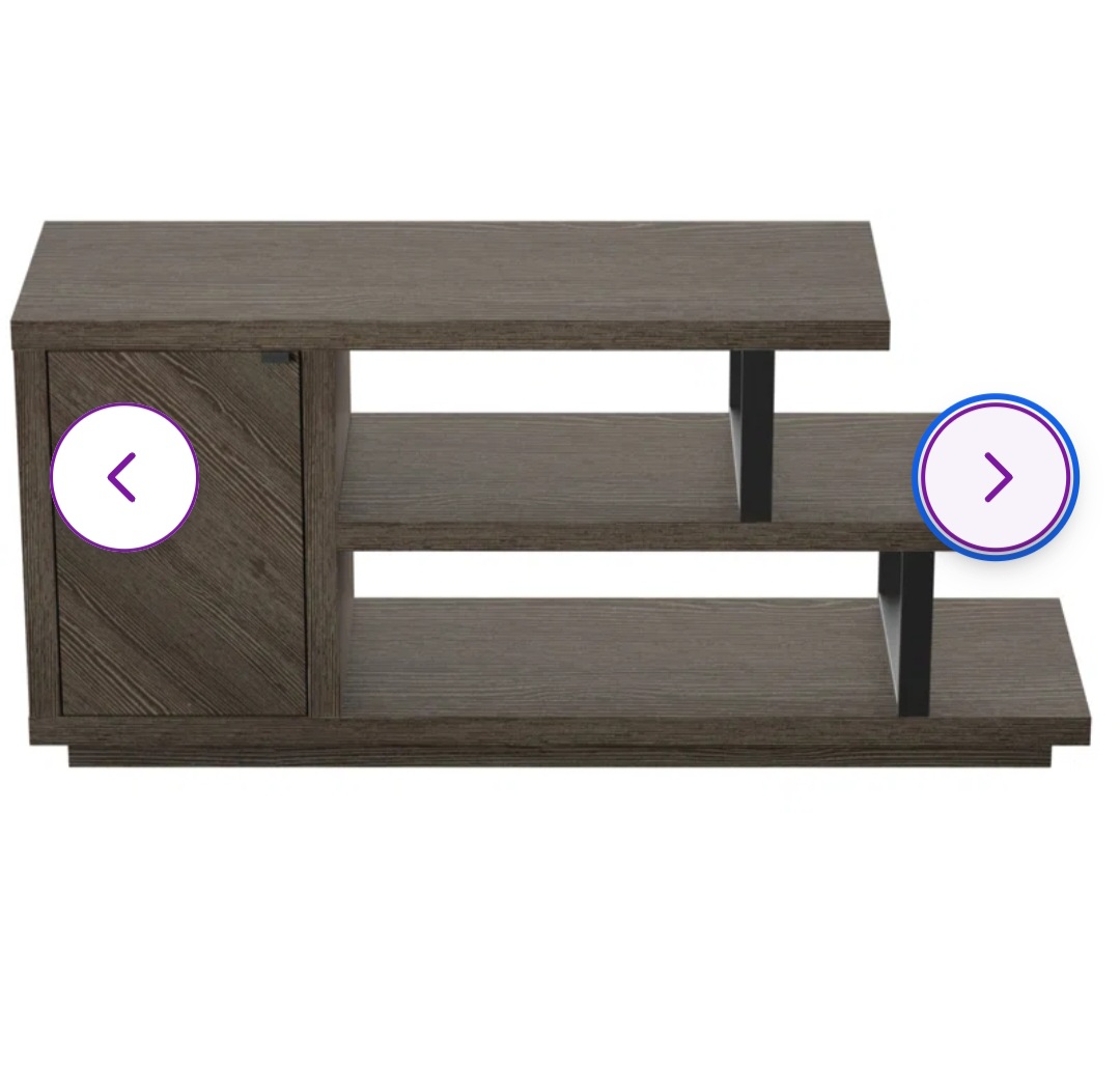 Hinkson 59.5'' TV Stand (Media Console) Dark Grey - photo 3