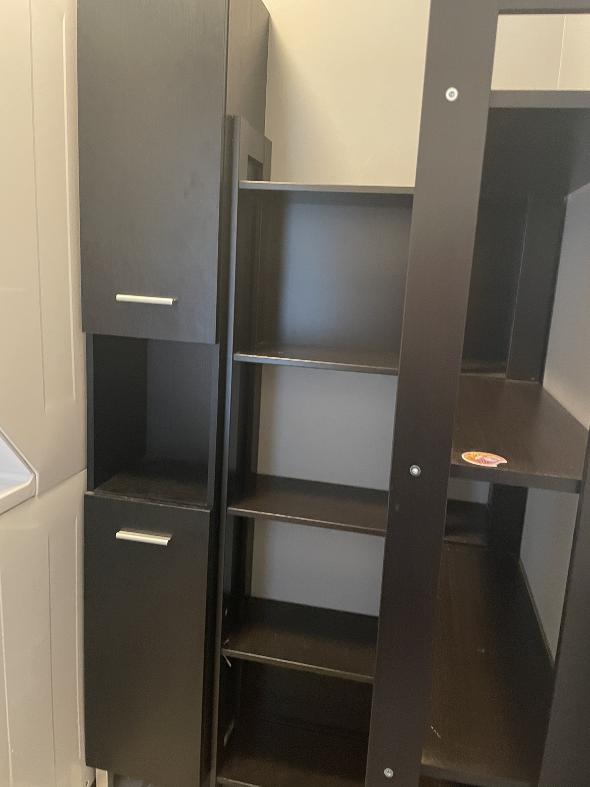Moving sale/ set of 3 shelves with cabinets $70 - photo 3