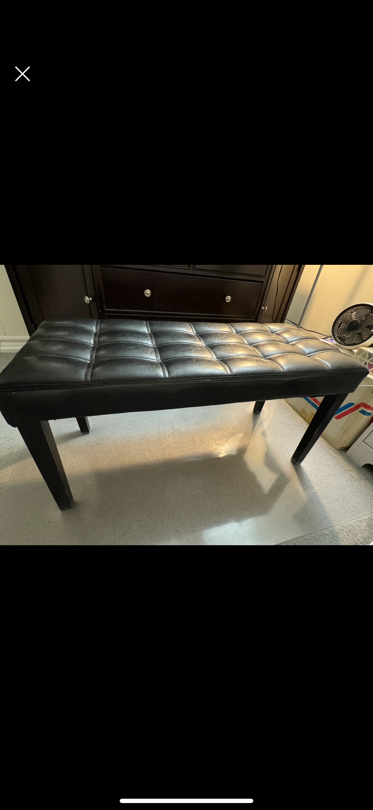 California 24 Panel Bench PICK UP ONLY