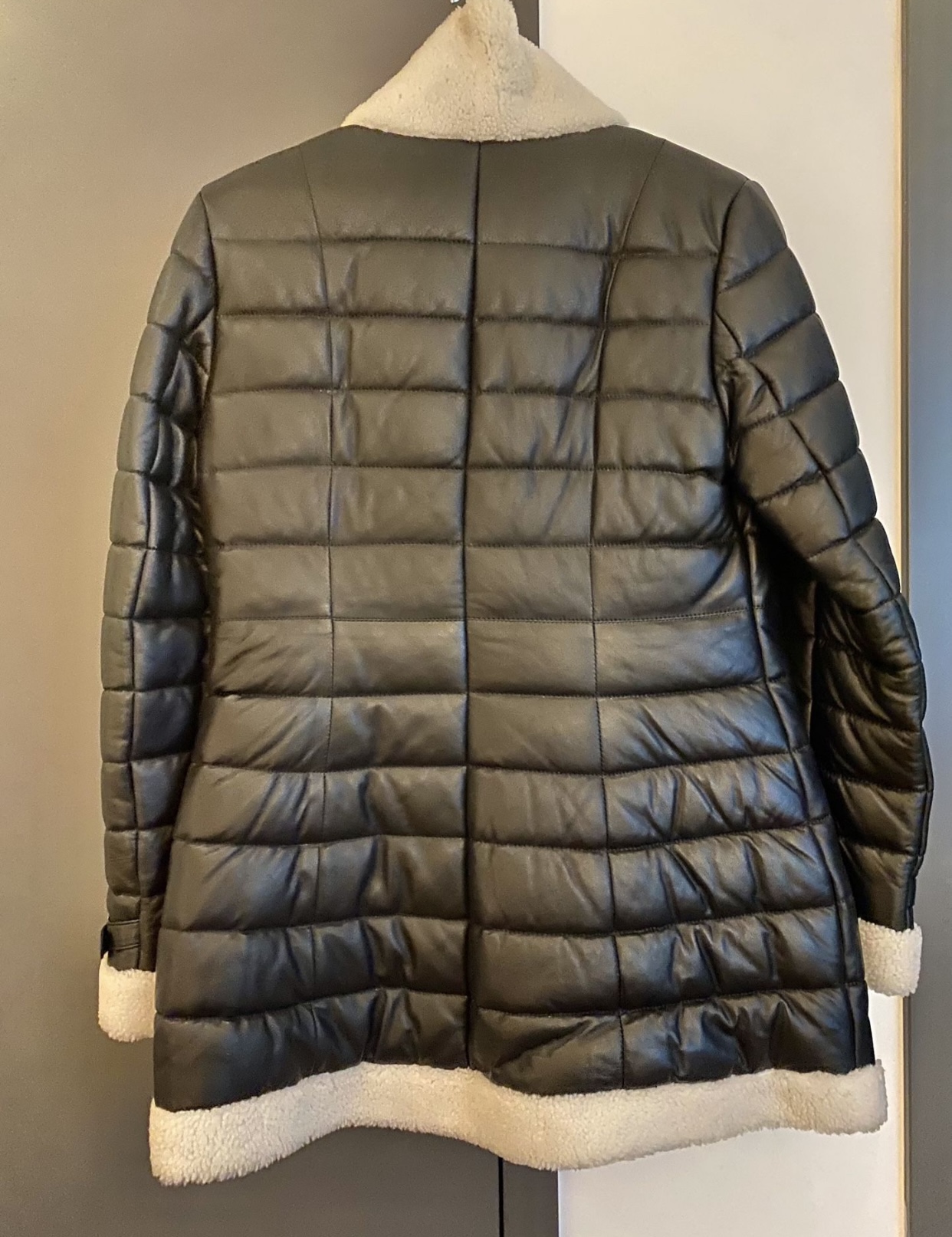 new insulated women's leather jacket image indicator(6)