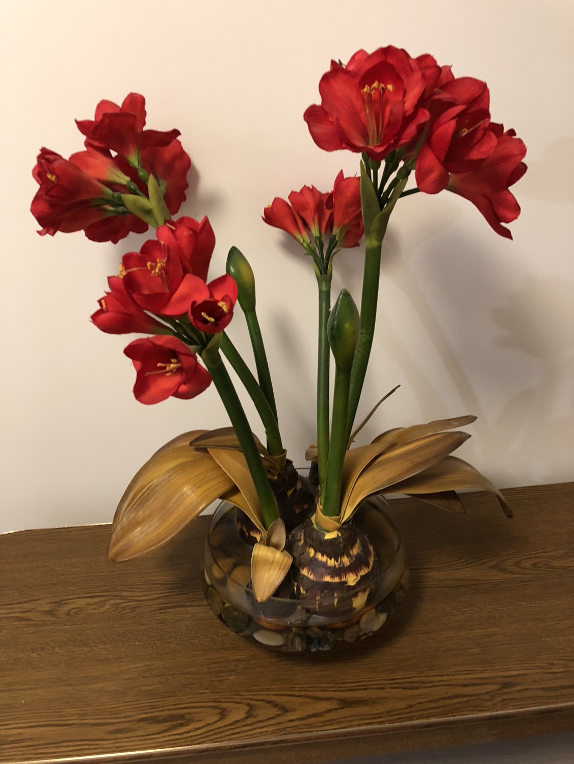 Faux decor flower with vase - photo 2