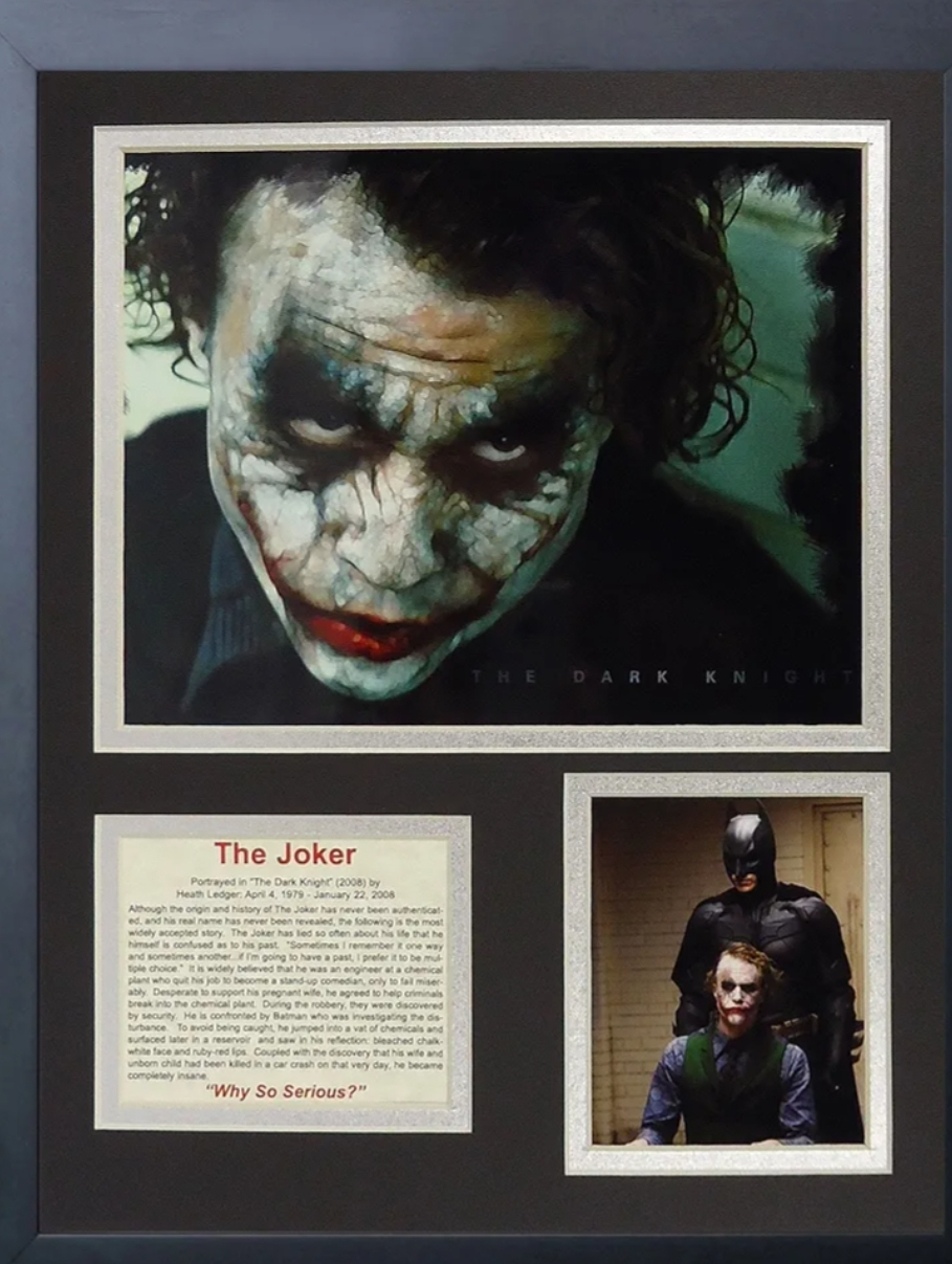 Joker framed photo🥕