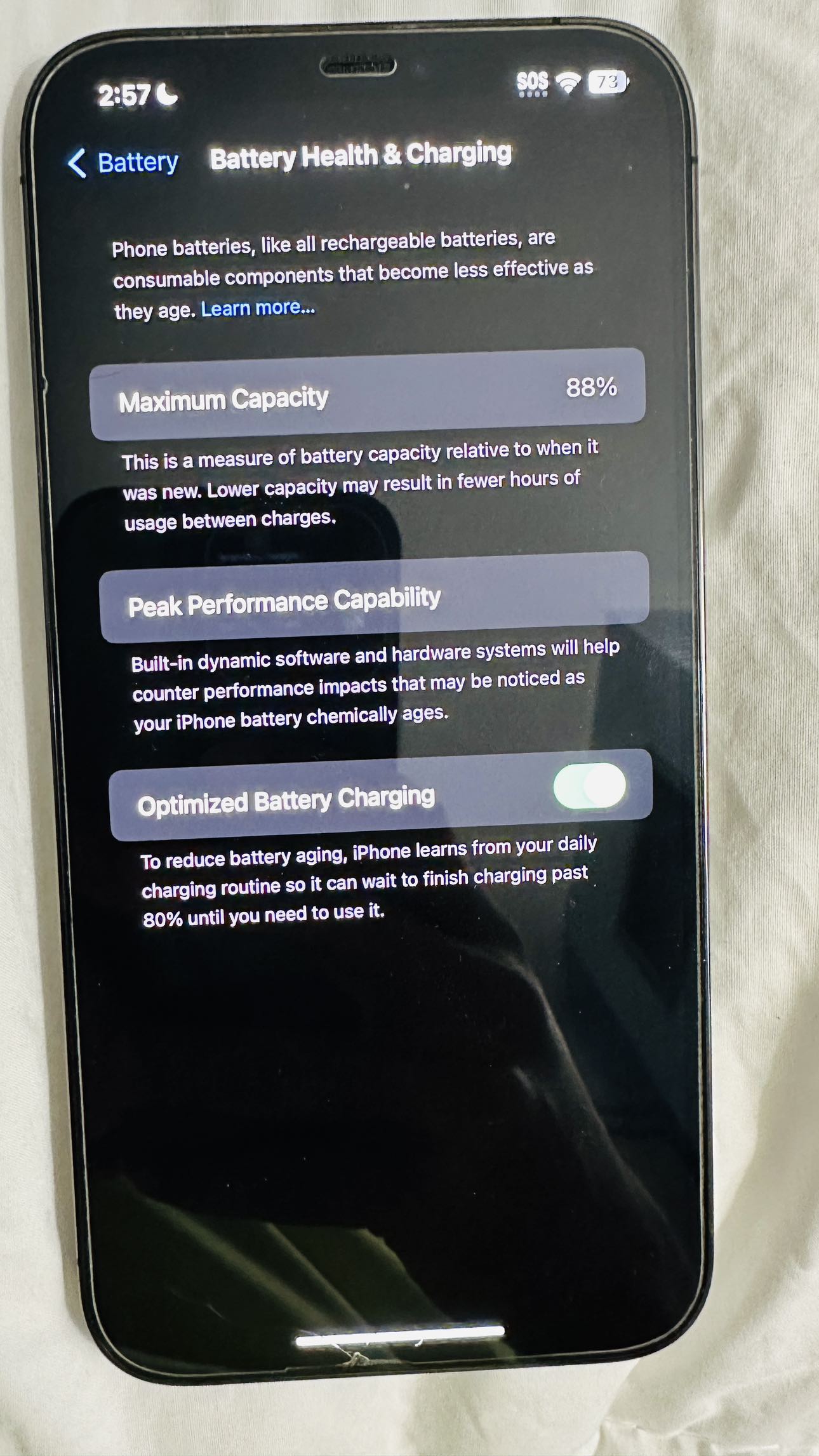 Apple iPhone 12Pro Max 256GB (Space Grey) image indicator(9)