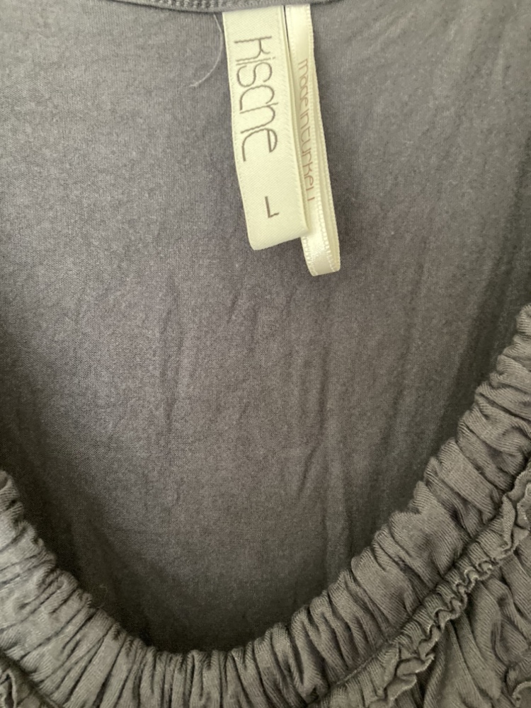 Grey Cotton Tunic with Empire Waist L image indicator(4)