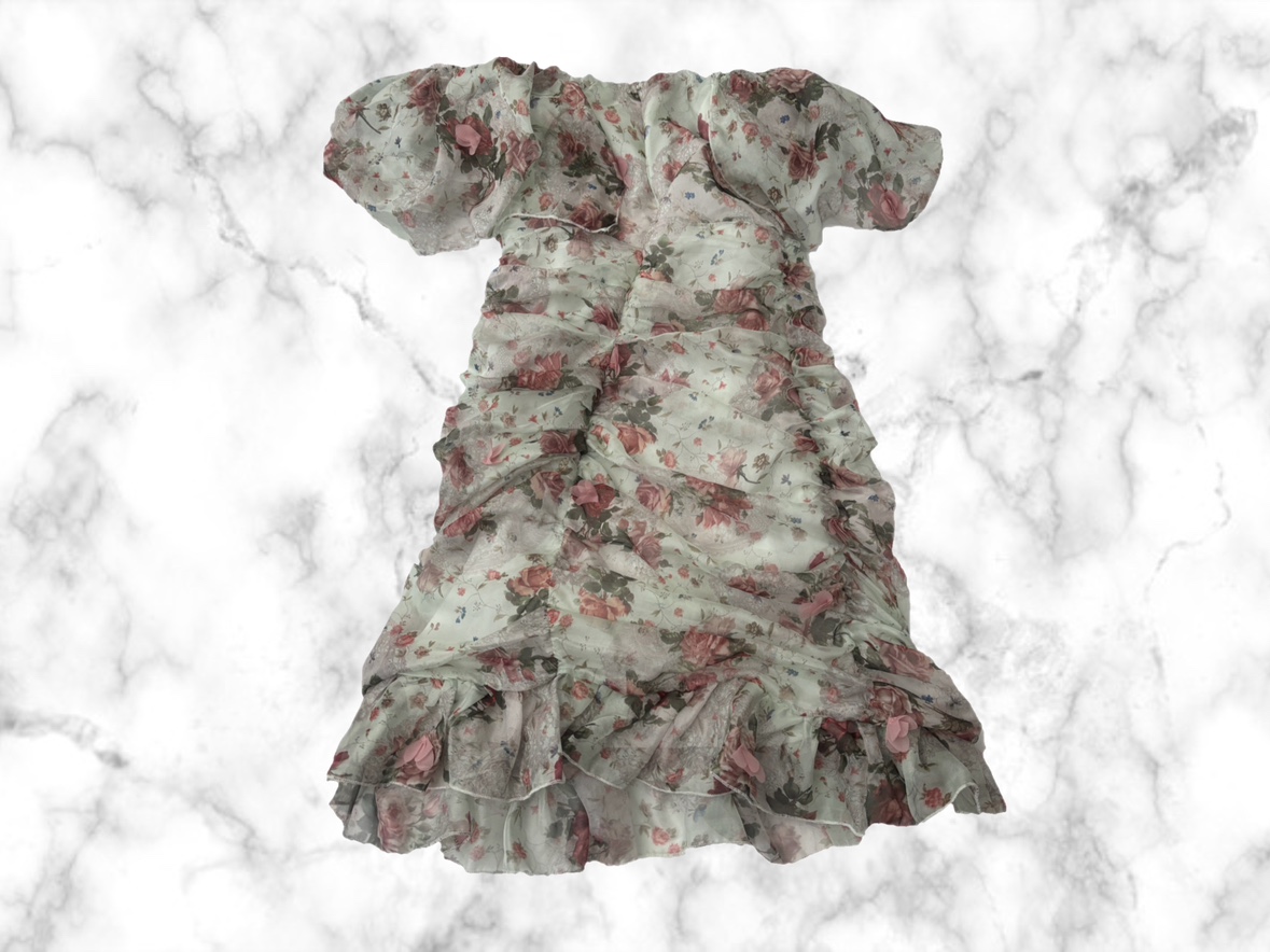 Spring Floral Dress XS image indicator(3)