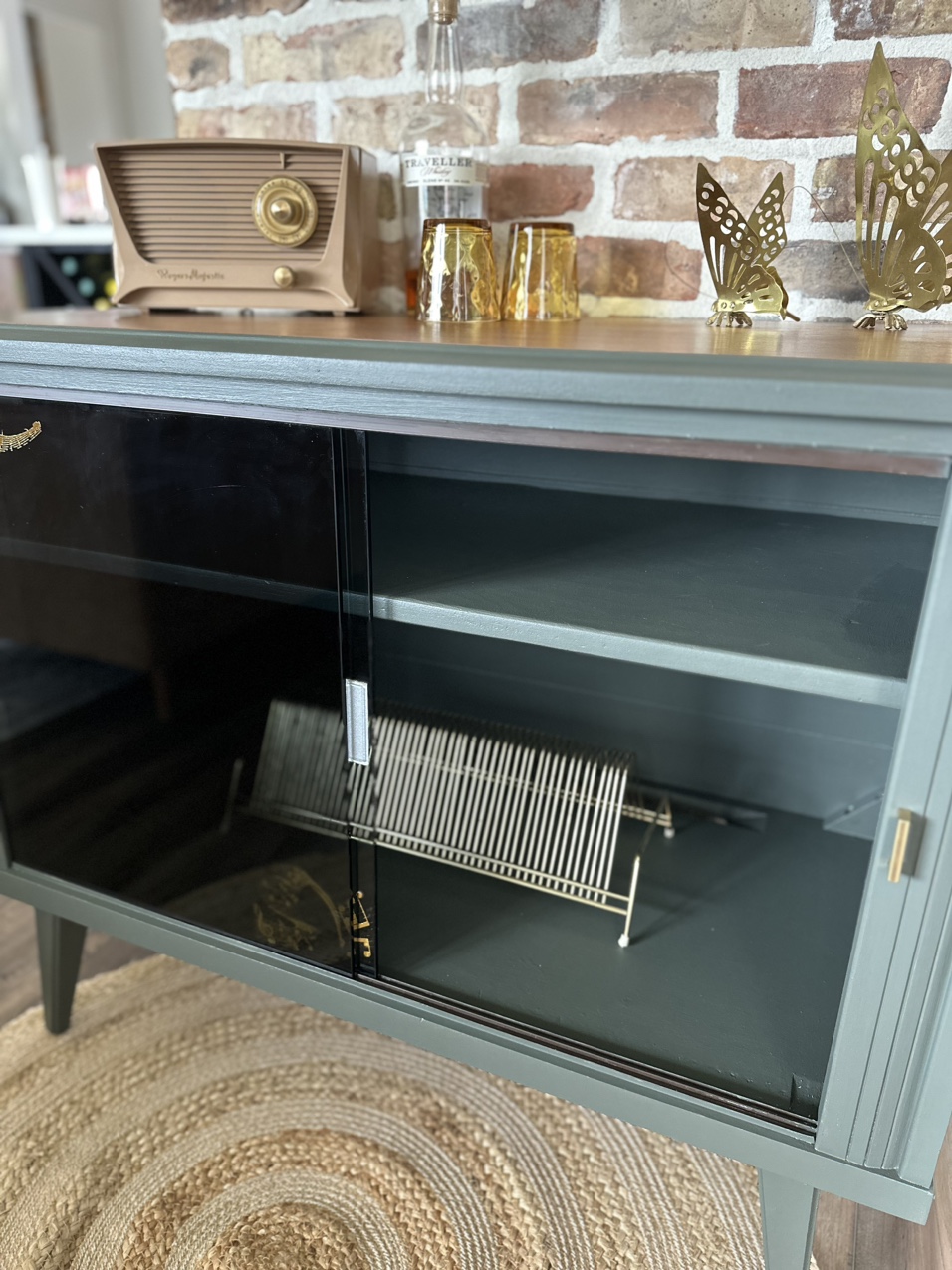 MCM Record Player/Stereo Cabinet - photo 3