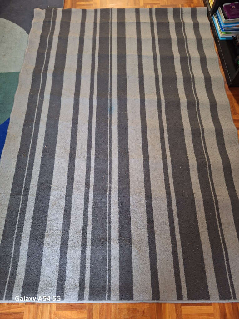 IKEA Rug 155×220cm Blake and gray color image indicator(2)