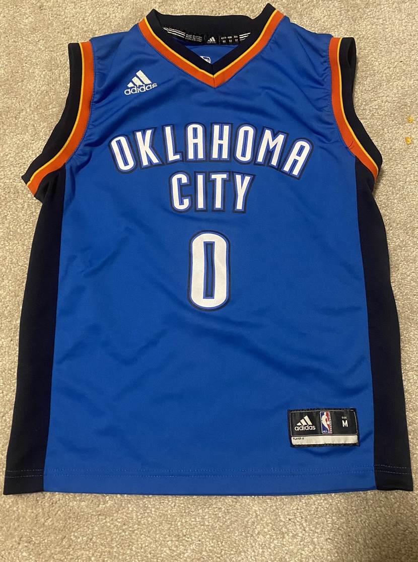 Youth Oklahoma City Thunder Russell Westbrook Jersey