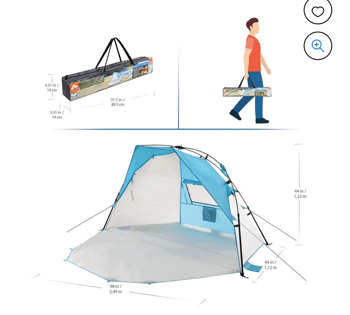 Instant sun shelter - photo 4