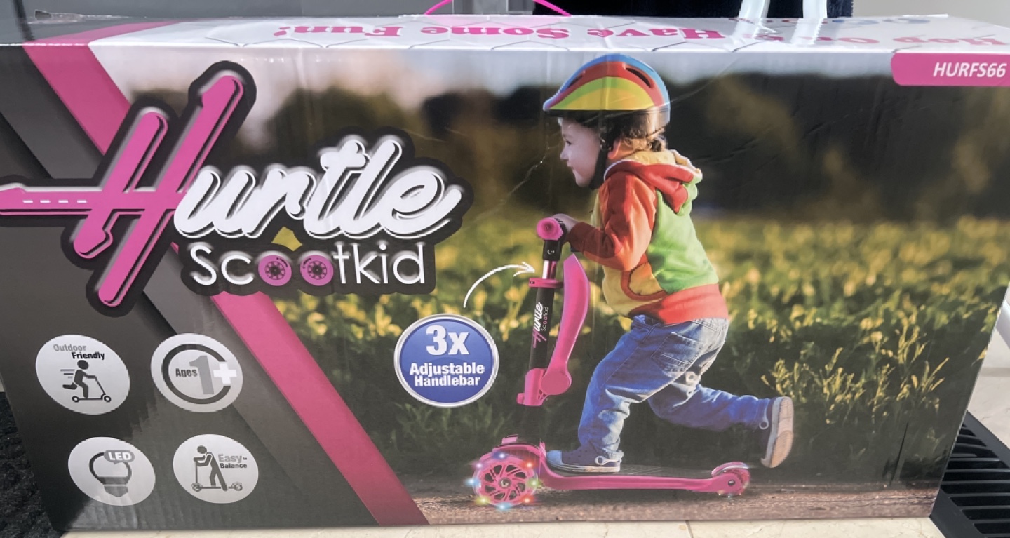 Brand new scooter in box thumbnail