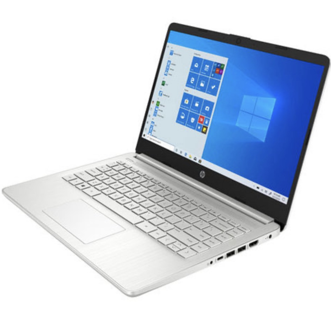 HP 14" Laptor Silver like new - photo 4