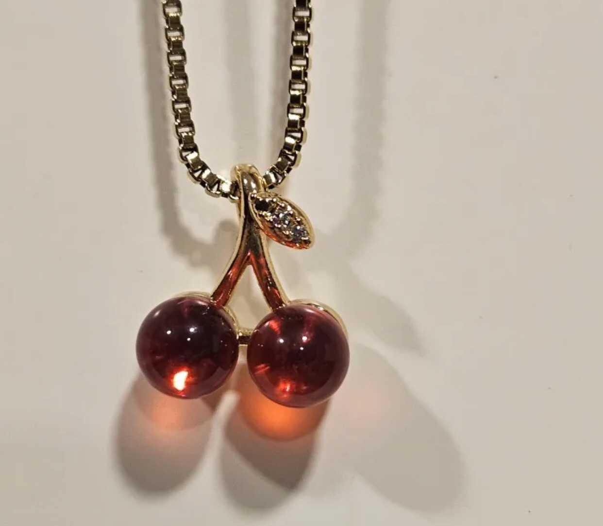 Fashion jewelry cherry necklace/new /firm price image indicator(4)