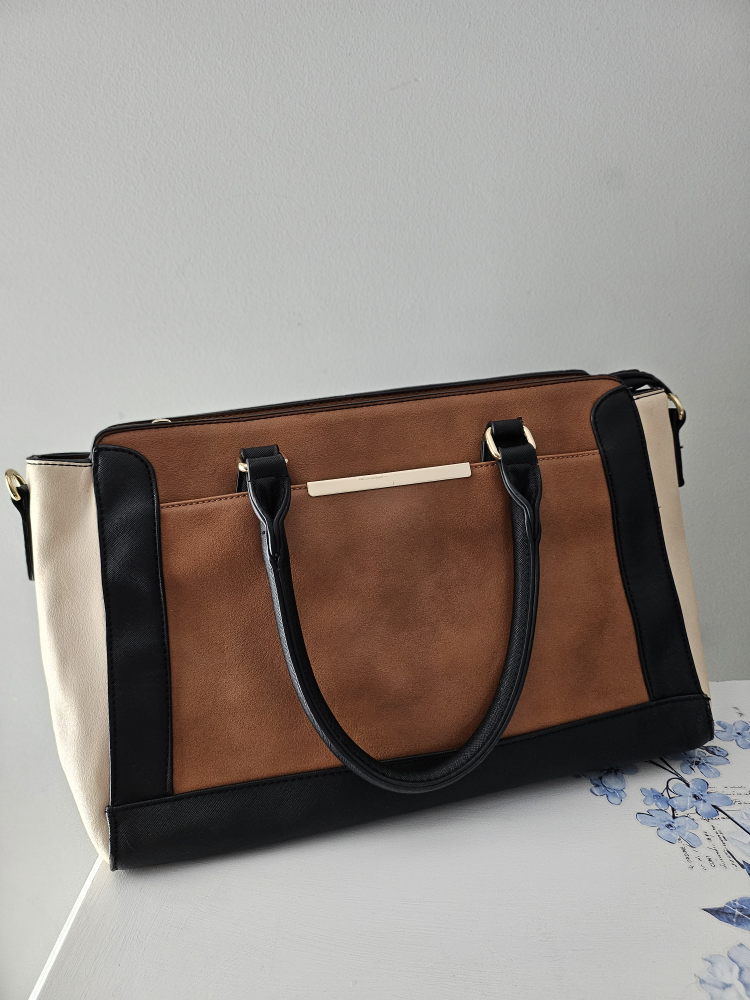 Medium Cleo satchel multicolored