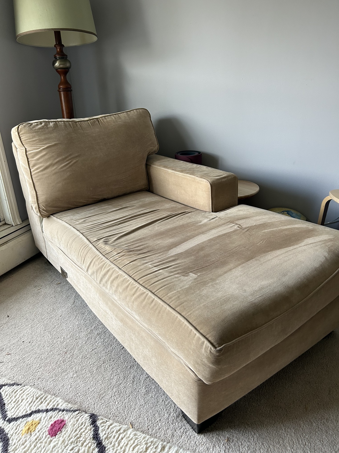 Chaise lounger beige - photo 2