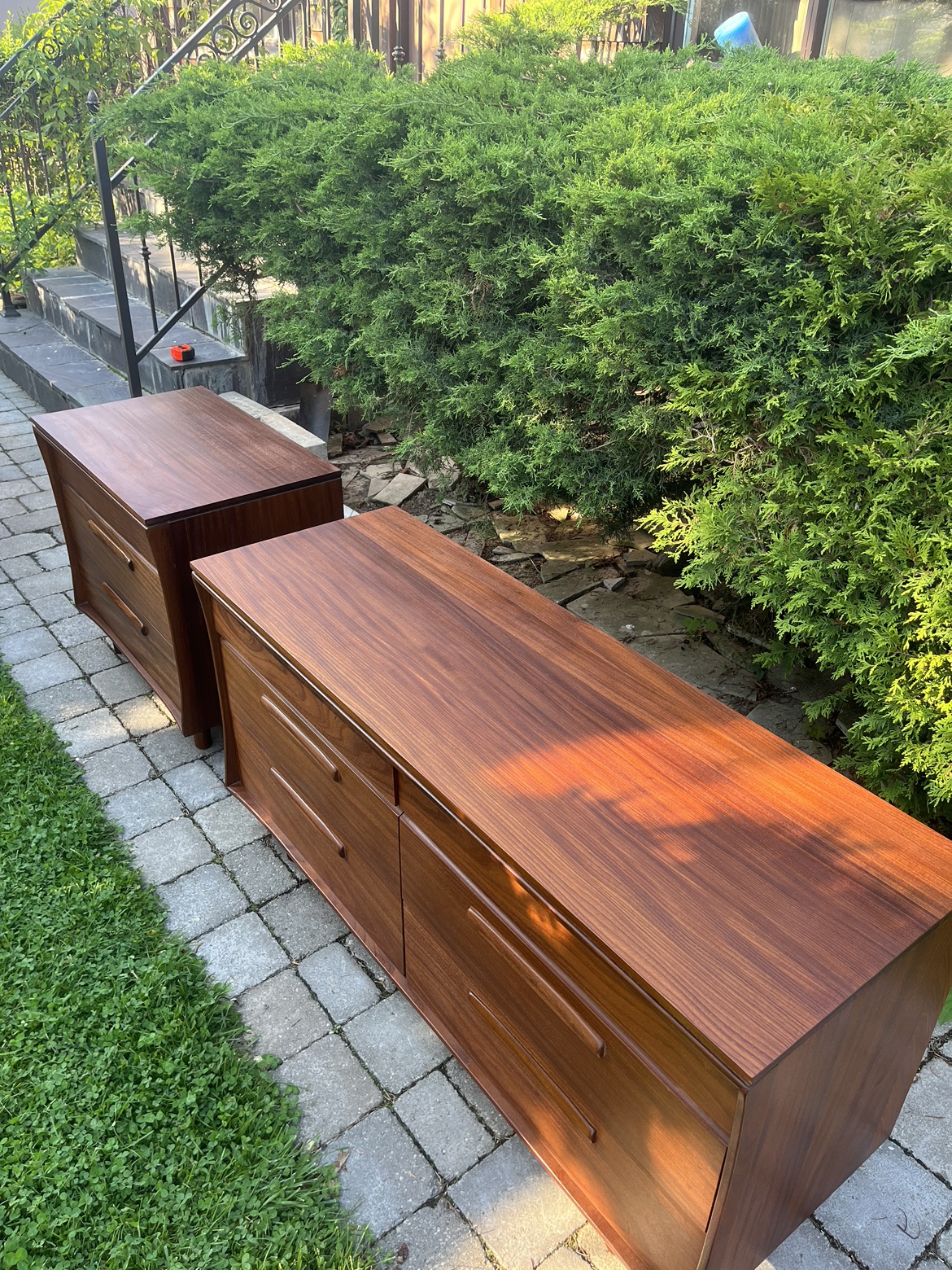 Solid teak dressers thumbnail