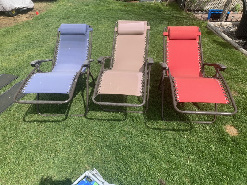 Deck Gravity chairs