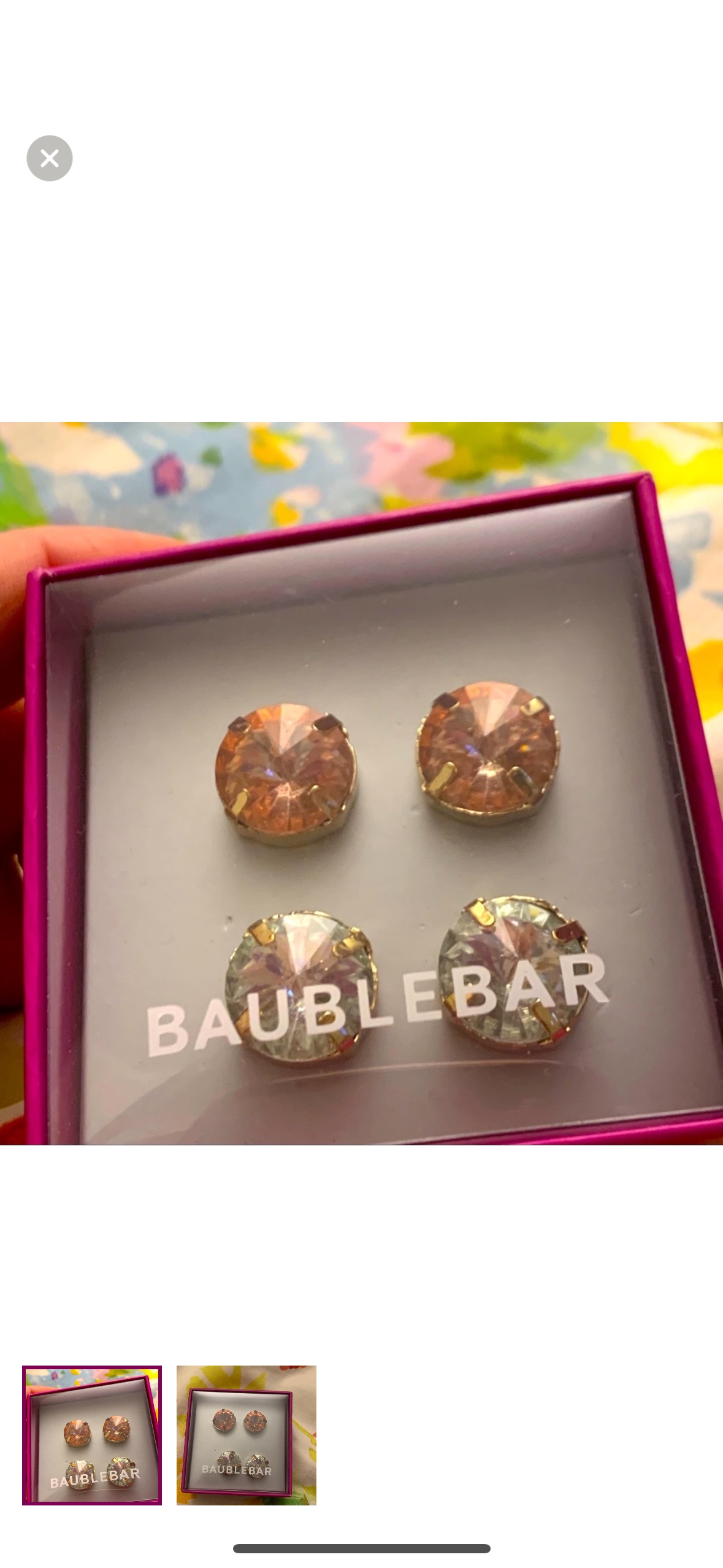 NEW Baublebar earrings thumbnail