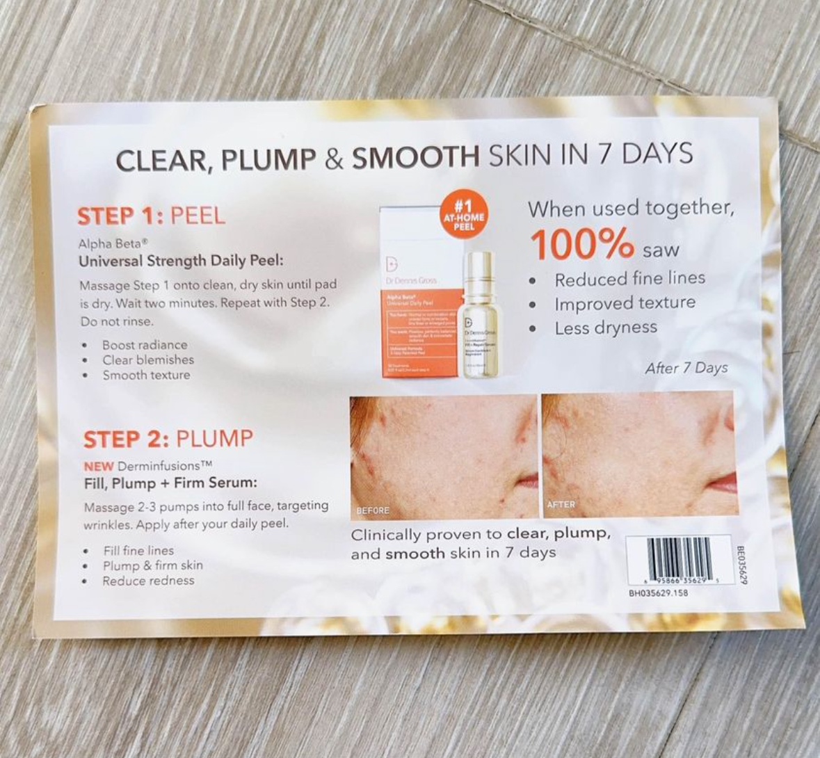 Dr Dennis Gross 7 day clear, plump & smooth treatment set - photo 3