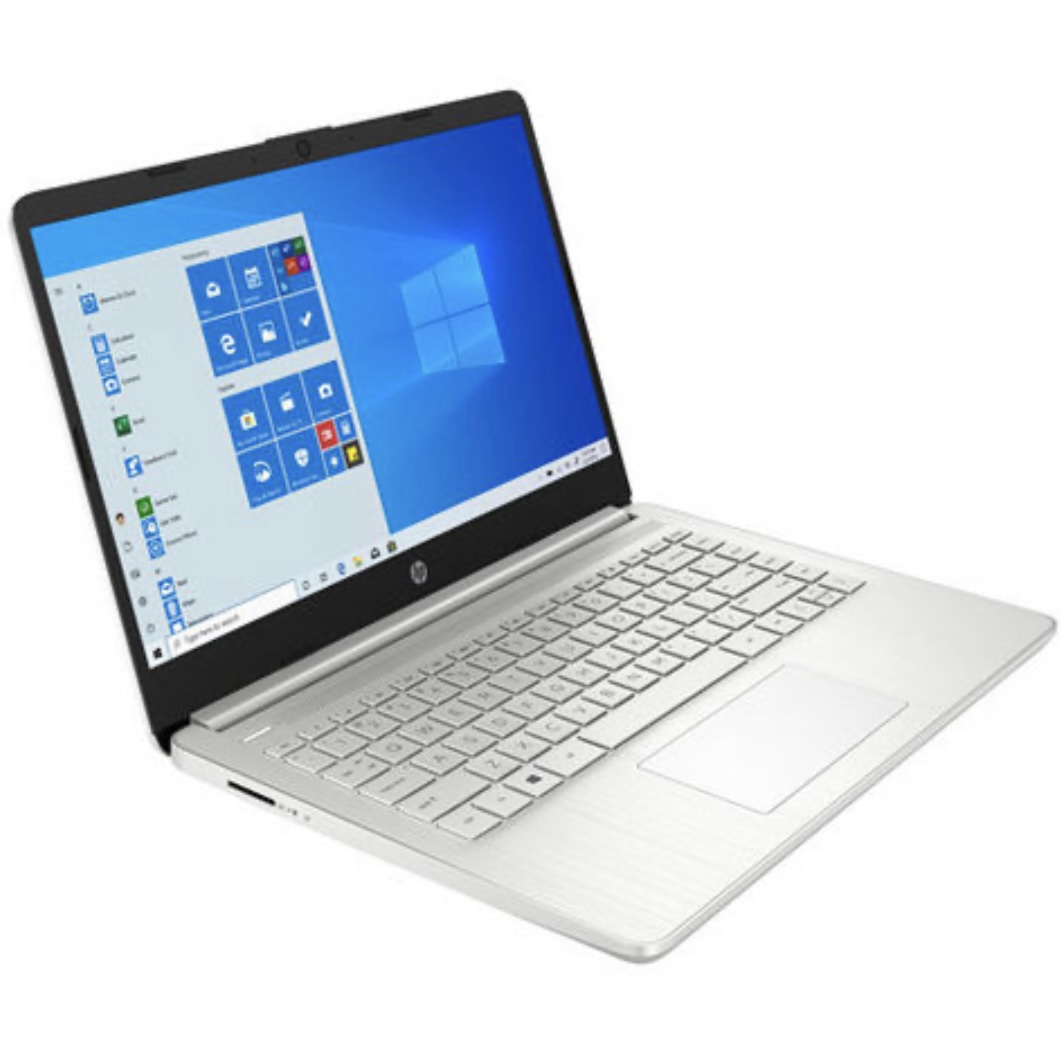 HP 14" Laptor Silver like new - photo 3