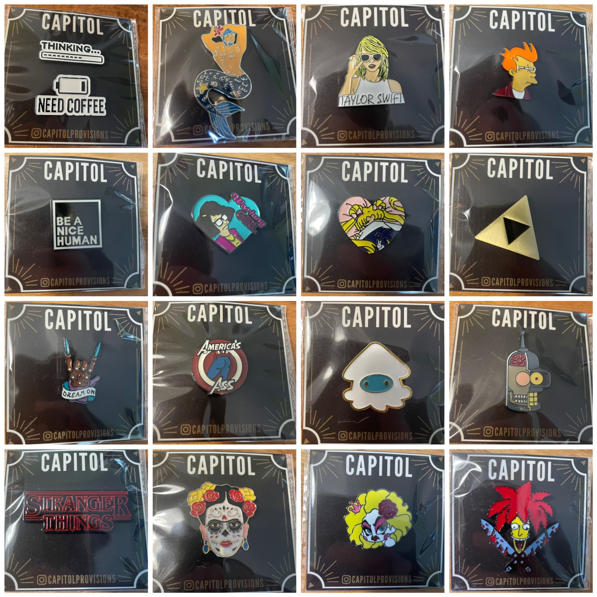 Collectible Enamel Pins for sale. image indicator(4)