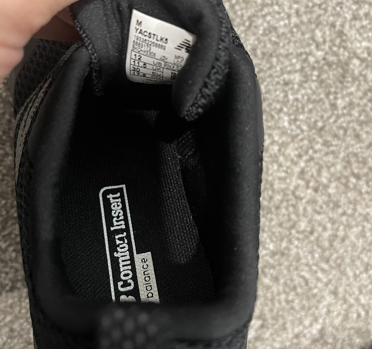 Kids black shoes - photo 2