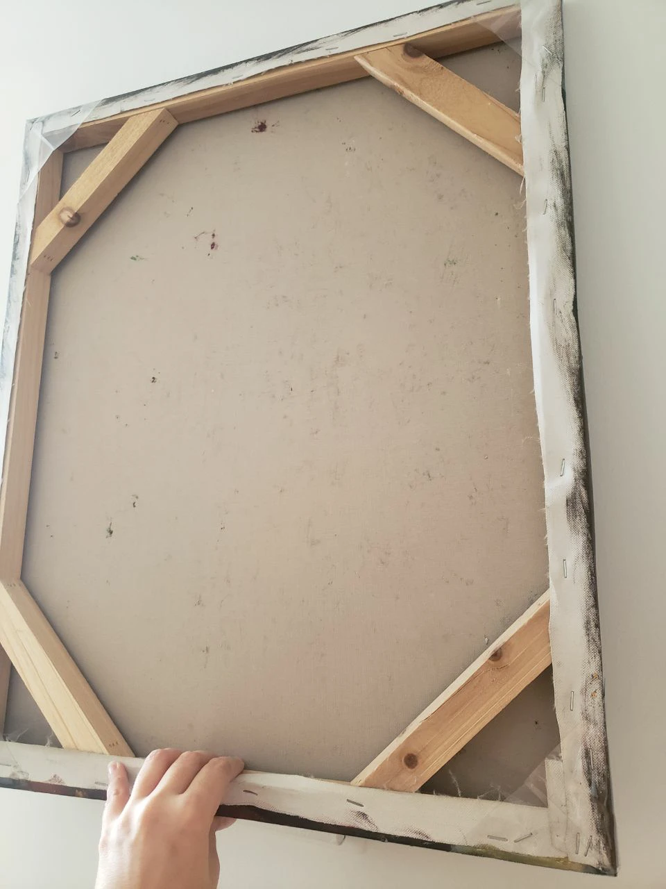 Canvas on wood of Woman dancing image indicator(3)