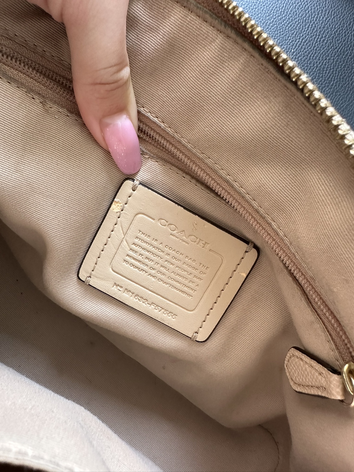 Coach womens bag beige - photo 5